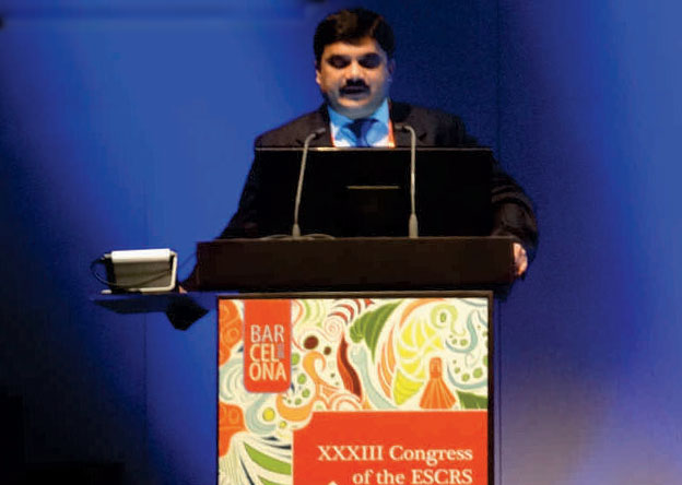 Guest speaker at the European Ophthalmic Conference 2015, held in Barcelona.