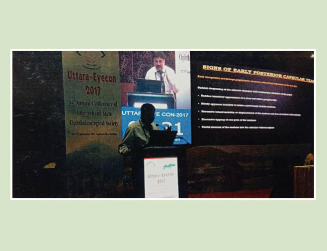 Presentation at Uttarakhand Eyecon, in 2017
