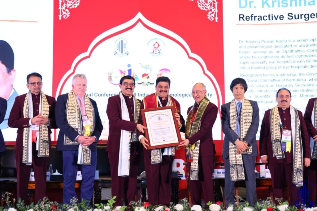 Honorary FAICO certificate